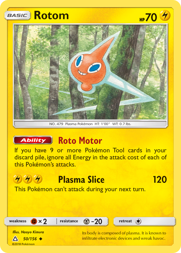 Ultra Prism Rotom #50/156